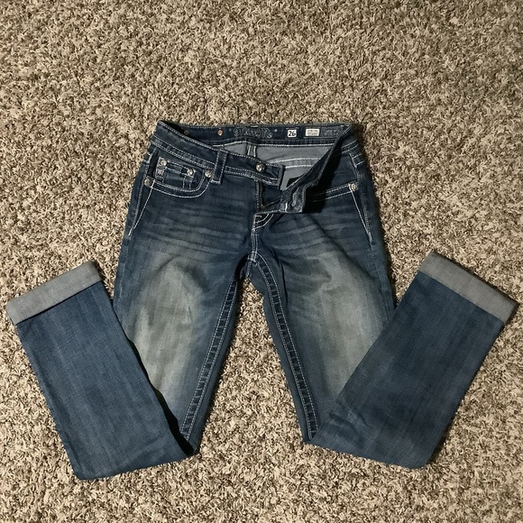 🛑 Miss Me Signature Straight Jeans - Picture 5 of 7